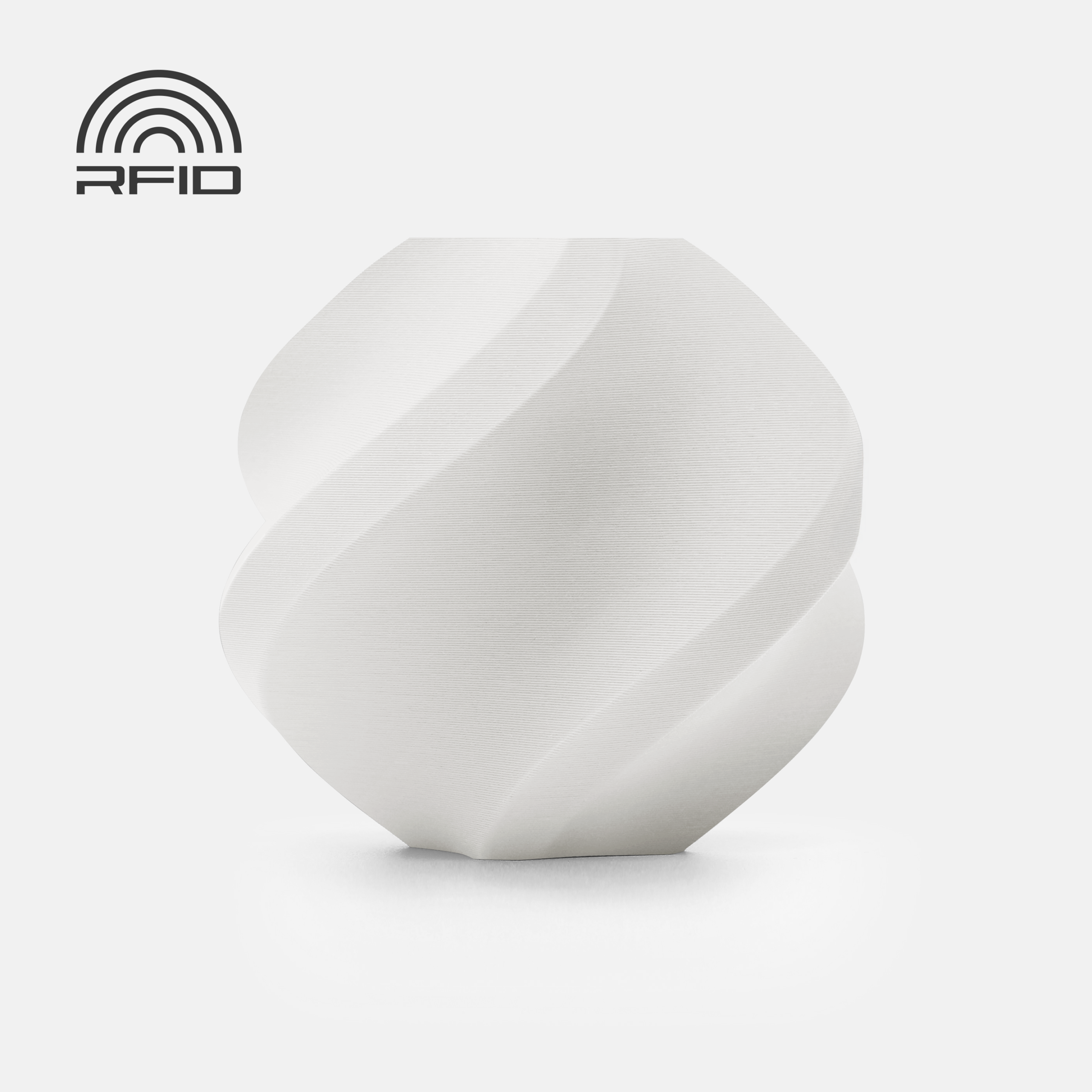 Філамент Bambu Lab PLA Matte Ivory White (11100) 1.75 мм 1 кг